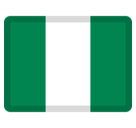Flag: Nigeria Emoji, Facebook style