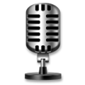 Studio Microphone Emoji, LG style