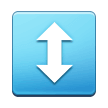 Up-Down Arrow Emoji, Samsung style