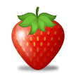 Strawberry Emoji, Samsung style