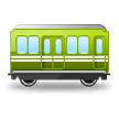 Railway Car Emoji, Samsung style