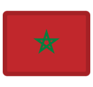 Flag: Morocco Emoji, Facebook style