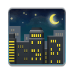 Night with Stars Emoji, Samsung style