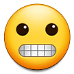 Grimacing Face Emoji, Samsung style