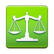 Balance Scale Emoji, Samsung style