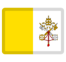 Flag: Vatican City Emoji, Facebook style