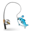 Fishing Pole Emoji, Samsung style
