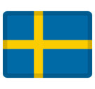 Flag: Sweden Emoji, Facebook style