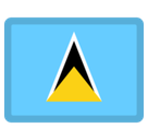 Flag: St. Lucia Emoji, Facebook style