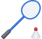Badminton Emoji, Facebook style