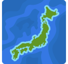 Map of Japan Emoji, Facebook style