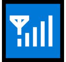 Antenna Bars Emoji, Microsoft style