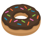 Donut Emoji, Facebook style