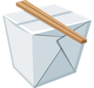 Takeout Box Emoji, Facebook style