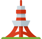 Tokyo Tower Emoji, Facebook style