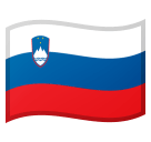 Flag: Slovenia Emoji, Microsoft style