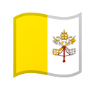 Flag: Vatican City Emoji, Microsoft style