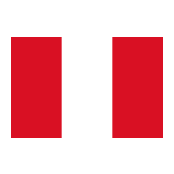 Flag: Peru Emoji, Google style