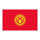 Flag: Kyrgyzstan Emoji, Google style