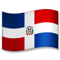 Flag: Dominican Republic Emoji, LG style