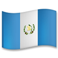 Flag: Guatemala Emoji, LG style