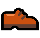 Mans Shoe Emoji, Microsoft style