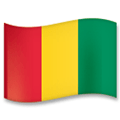Flag: Guinea Emoji, LG style