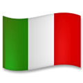 Flag: Italy Emoji, LG style