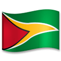 Flag: Guyana Emoji, LG style