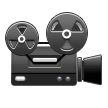 Film Projector Emoji, Samsung style