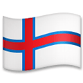 Flag: Faroe Islands Emoji, LG style