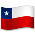 Flag: Chile Emoji, LG style