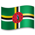Flag: Dominica Emoji, LG style