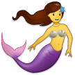 Mermaid Emoji, Samsung style