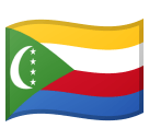 Flag: Comoros Emoji, Microsoft style