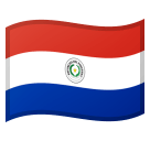 Flag: Paraguay Emoji, Microsoft style