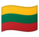 Flag: Lithuania Emoji, Microsoft style