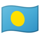 Flag: Palau Emoji, Microsoft style