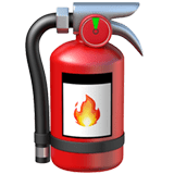 Fire Extinguisher Emoji, Apple style