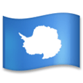 Flag: Antarctica Emoji, LG style