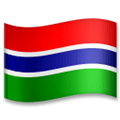 Flag: Gambia Emoji, LG style