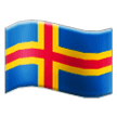 Flag: åLand Islands Emoji, Samsung style