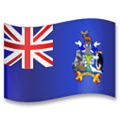 Flag: South Georgia & South Sandwich Islands Emoji, LG style