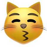 Kissing Cat Face Emoji Meaning with Pictures: from A to Z