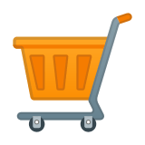 Shopping Cart Emoji, Google style