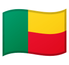 Flag: Benin Emoji, Microsoft style