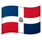 Dominican Flag Emoji, Microsoft style