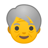 Older Person Emoji, Google style