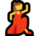 Dancing Emoji, Microsoft style