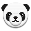 Panda Face Emoji, Samsung style